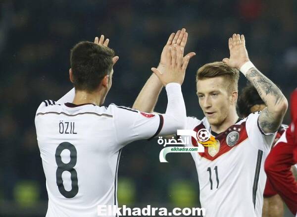 يورو 2016 : ألمانيا تفوز على جورجيا بهدفين عن طريق ريوس و مولر