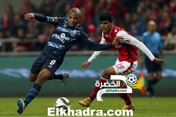 براهيمي اساسي مع بورتو الفائز على أروكا بهدف يتيم بالدورى البرتغالى