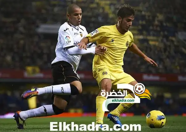 فيغولي اساسي مع فالنسيا المتعادل امام فياريال و يضيع المركز الثالث في الليغا