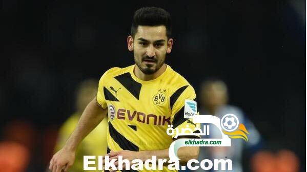 مانشستر يونايتد يضم جوندوجان، لاعب دورتموند مقابل 25 مليون استرليني