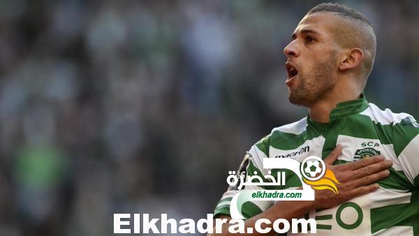 إدارة نادي سبورتينغ لشبونة تحدد سعر اسلام سليماني بـ 15 مليون أورو