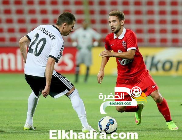 دوري أبطال آسيا : الأهلي الإماراتي يفوز على أرض ناساف قرشي الأوزبكي