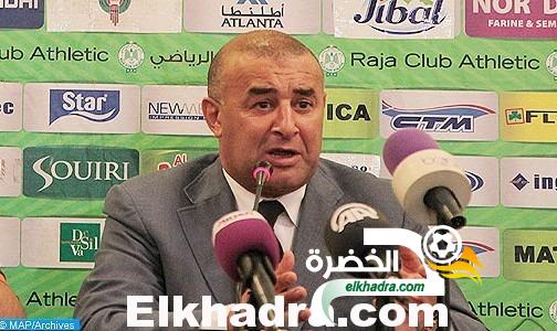 بن شيخة يستقيل من تدريب الرجاء البيضاوي