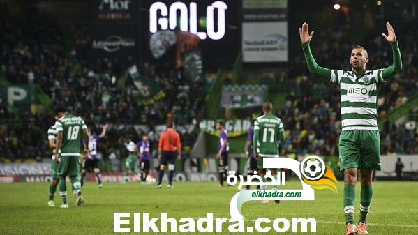 ماركو سيلفا مدرب سبورتينغ لشبونة يشيد بالمهاجم الجزائري إسلام سليماني