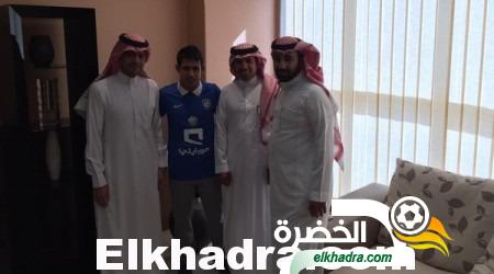 الهلال السعودي يعلن رسمياً التعاقد مع عليوي الشعلة 1