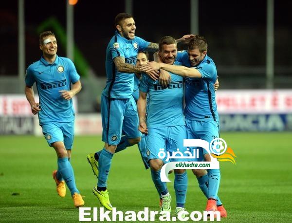 انترميلان يفوز على اودينيزي بهدفين لهدف في الجولة 33 من الدوري الايطالي