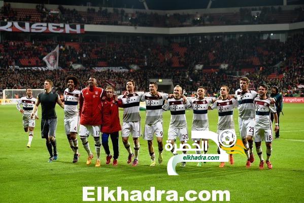 بايرن ميونيخ ضمن نصف نهائي بطولة كأس ألمانيا على حساب باير ليفركوزن