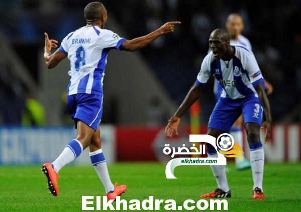 براهيمي اساسي مع بورتو الفائز على بايرن ميونيخ بثلاثية