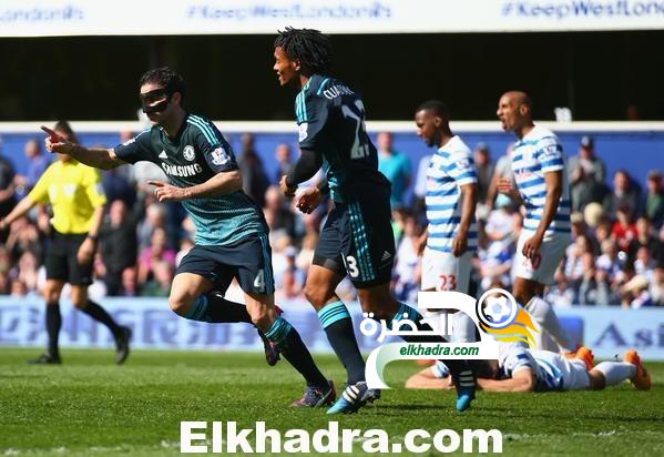 تشلسي يحتفظ بصدارة البريميرليج بفوزه الصعب على كوينز بارك رينجرز