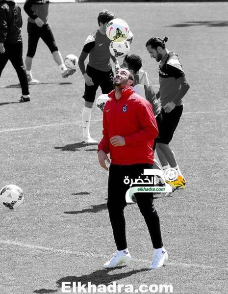 سعيد بلكلام يعود الى تدريبات فريقه طرابزون سبور