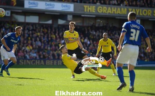 قديورة اساسي مع واتفورد الفائز على برايتون بثنائية و يحافظ على صدارة دوري الدرجة الأولى الانجليزية
