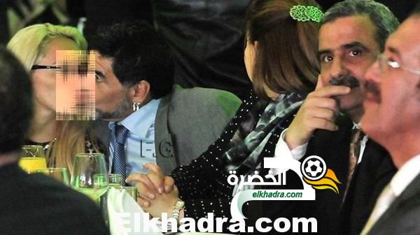 بعد عامين من زيارته للجزائر .. “قبلة مارادونا لزوجته” محل استفسار في قبة البرلمان