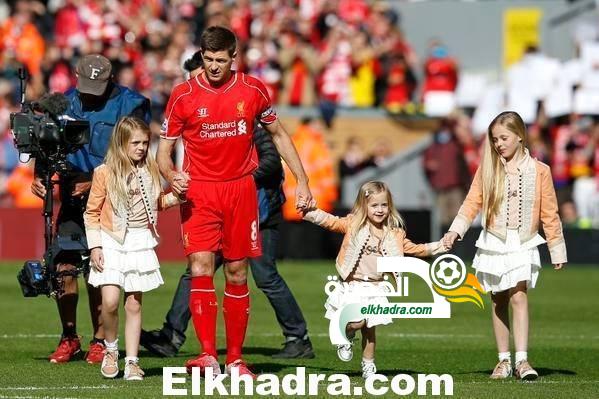 ستيفن جيرارد : حزين للعب المباراة الأخيرة في مسيرتى على ملعب أنفيلد أمام جماهير ليفربول