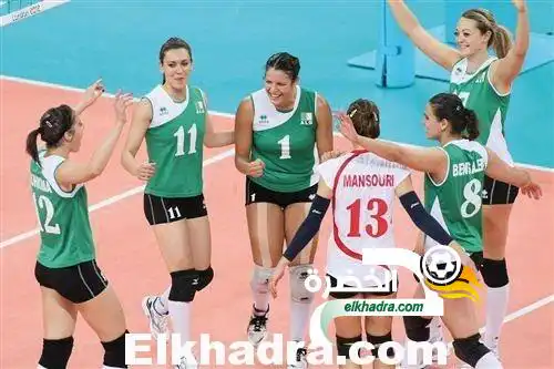 المنتخب الوطني سيدات في الكرة الطائرة يتأهل إلى الألعاب الإفريقية