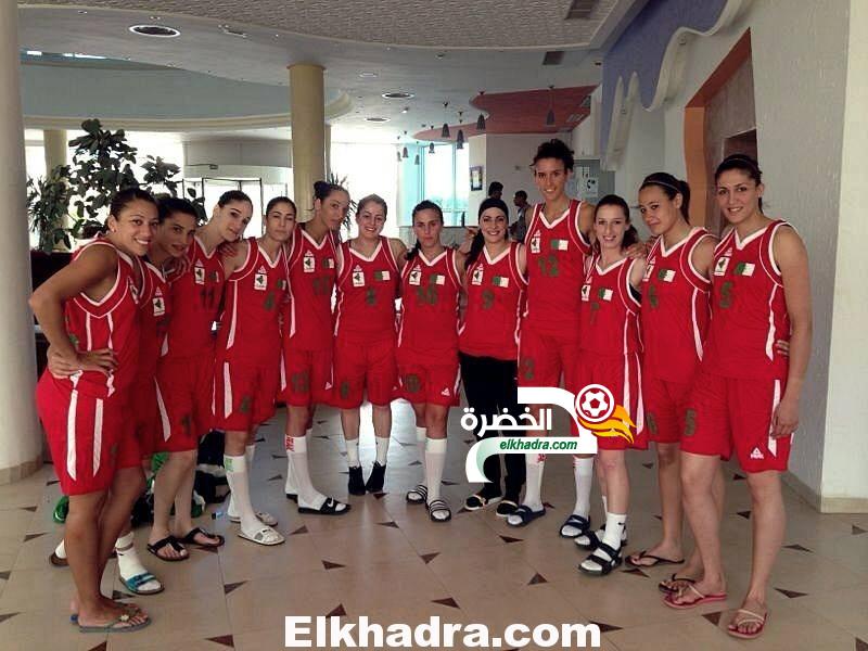 بطولة إفريقيا للأمم 2015 : المنتخب الوطني لكرة السلة سيدات في المجموعة الثانية 1