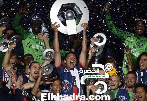 رسمياً باريس سان جيرمان بطلاً للدوري الفرنسي للمرة الثالثة على التوالي