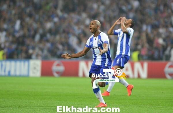 براهيمي هداف و يقود بورتو امام فيتوريا سيتوبال بهدفين