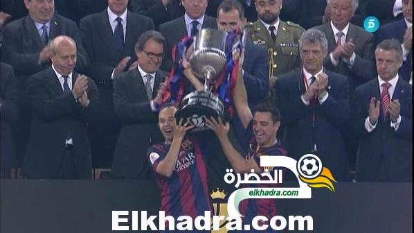 برشلونة بطلا لكأس ملك اسبانيا على حساب اتلتك بلباو