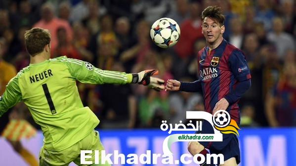 ميسي يقود برشلونة للتغلب على بايرن ميونيخ في ذهاب نصف نهائي دوري أبطال أوروبا
