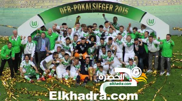 فولفسبورج يتوج بطلا لكأس ألمانيا على حساب بروسيا دورتموند