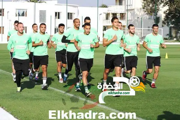 معسكر “الخضر” بسيدي موسى يبدا بحضور 19 لاعبا، منهم 13 محليا