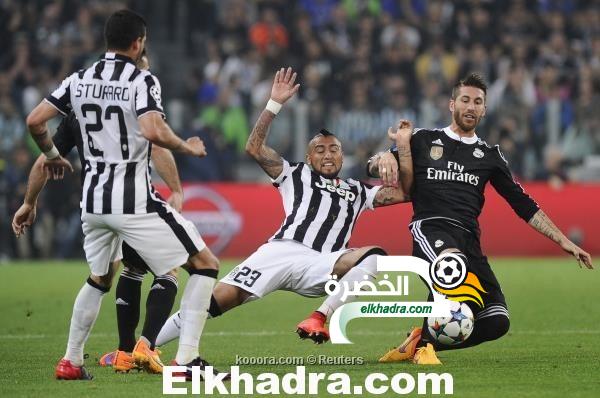 يوفنتوس يفوز على ريال مدريد حامل لقب دوري ابطال اوروبا