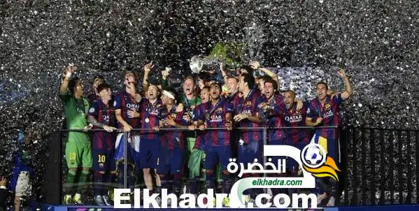 برشلونة يفوز على يوفنتوس ويصبح الفريق الوحيد في العالم الذي يحقق الثلاثية مرتين
