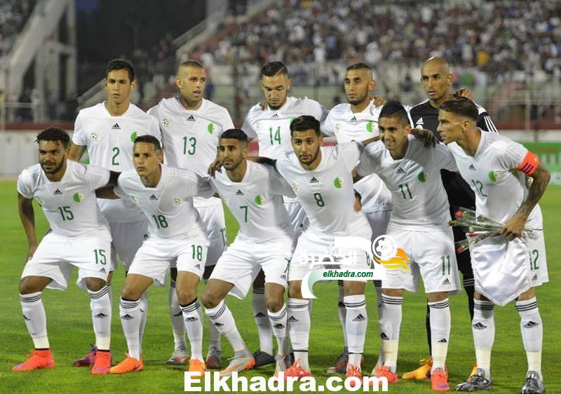 قائمة المنتخب الجزائري استعدادا لمواجهة تنزانيا 1