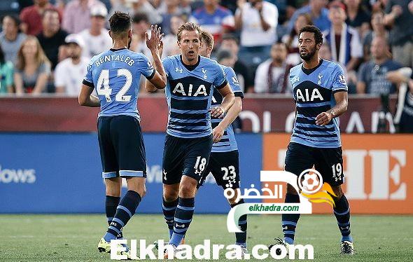 بن طالب ينهزم رفقة توتنهام أمام نجوم دوري المحترفين الأمريكي 2-1 1