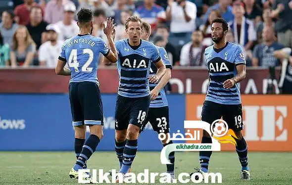 بن طالب ينهزم رفقة توتنهام أمام نجوم دوري المحترفين الأمريكي 2-1