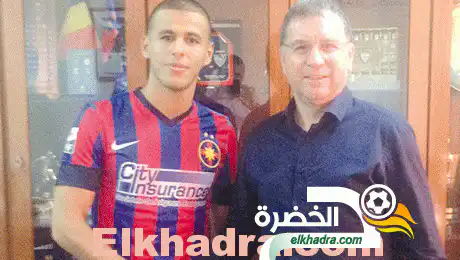 الجزائري أيمن طاهر ينظم الى شتيوا بوخاريست لأربعة مواسم