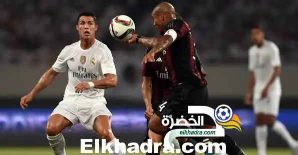 ريال مدريد يتوج بكأس الابطال الدولية بالفوز على ميلان