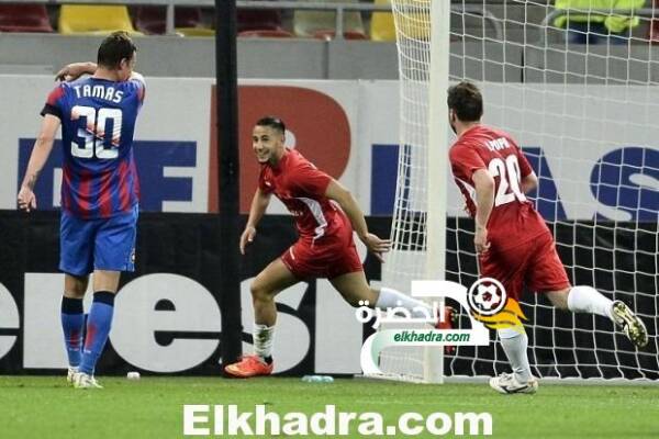 حمرون هداف ويقود بوخاريست لفوز كبير على “تيميزورا”