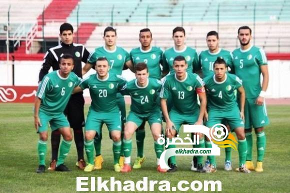 المنتخب الجزائري الأولمبي يبدأ استعداداته لبطولة أمم أفريقيا السنغال 2015 1