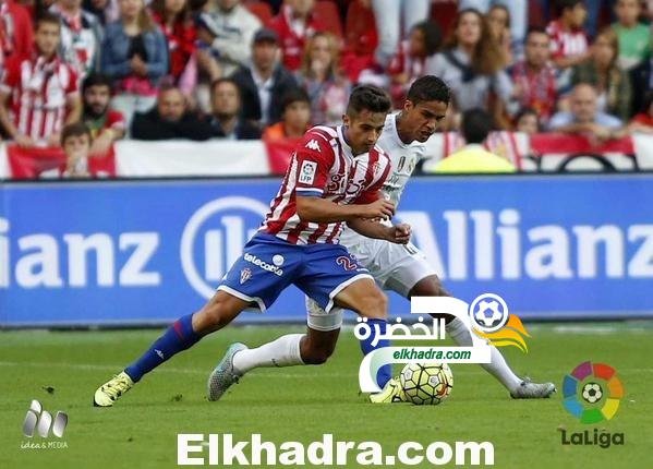 ايت عثمان وخيخون يحققون مفاجأة كبيرة بالتعادل مع ريال مدريد