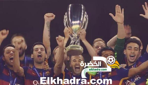 برشلونة يتوج بالسوبر الأوروبي في مباراة مجنونة ضد إشبيلية 19