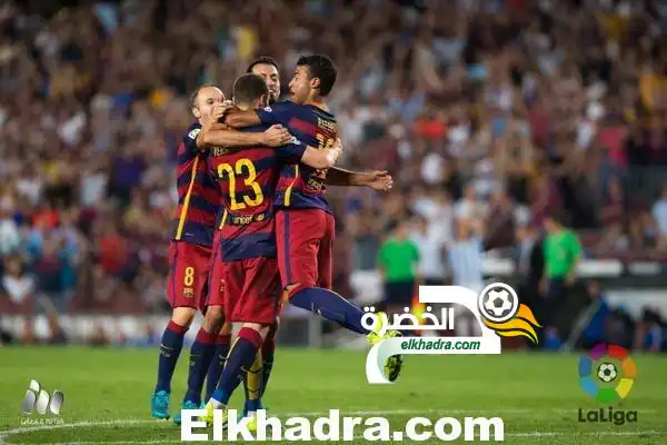 فيرمايلن يقود نادي برشلونة لإحراز الفوز على مالقة
