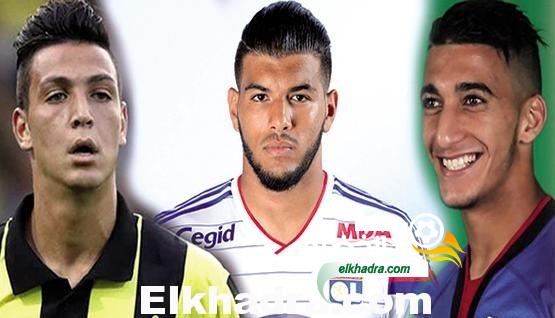 المنتخب الجزائري : بهلولي, بن رحمة و مهدي يقتربون من حمل قميص الخضرة
