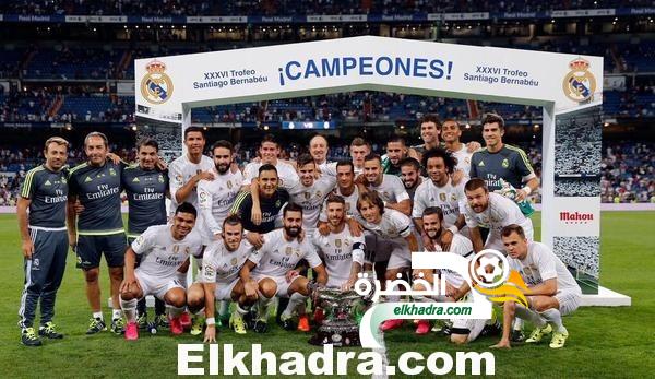 ريال مدريد الاسباني يتوج بالنسخة 36 من بطولة سانتياجو برنابيو