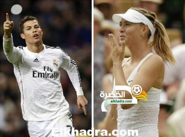 ماريا شارابوفا تتصدر قائمة الرياضيات الأعلى دخلا و رونالدو ثالث الرجال