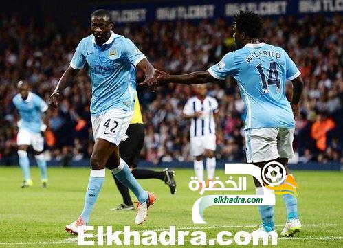 مانشستر سيتي يفوز بثلاثية على وست بروميتش في مستهل مشواره في الدوري الإنجليزي