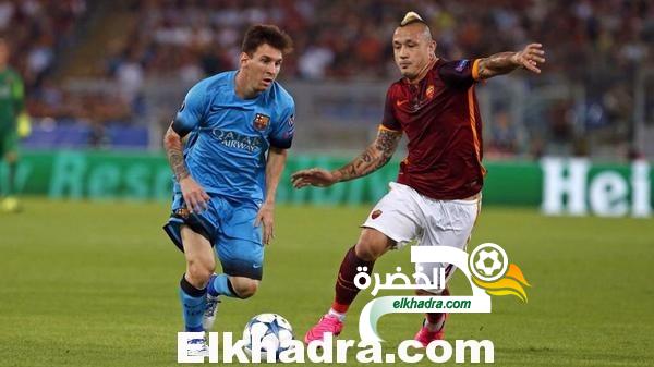 برشلونة الاسباني يتعادل مع مضيفه روما الايطالي بخطأ تيرشتيجن