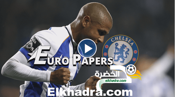 مباراة بورتو وتشيلسي 29/9/2015 brahimi vs Chelsea 7