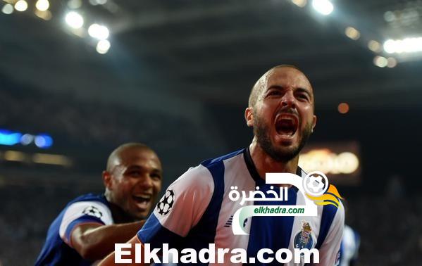 براهيمي المتألق يقود بورتو للفوز على تشلسي بدوري ابطال اوروبا