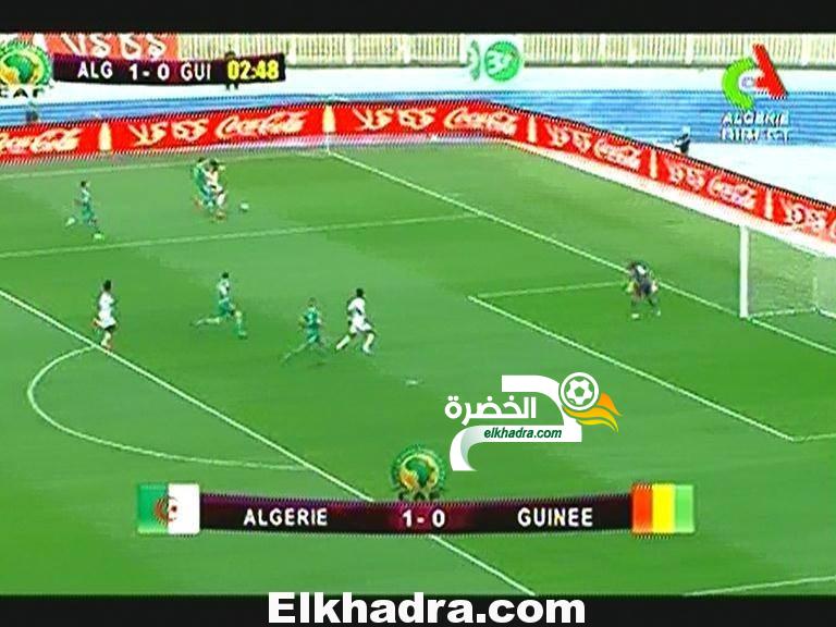 الأهداف بالفيديو:المنتخب الجزائري ينهزم على ملعب 5 جويلية أمام غينيا 1