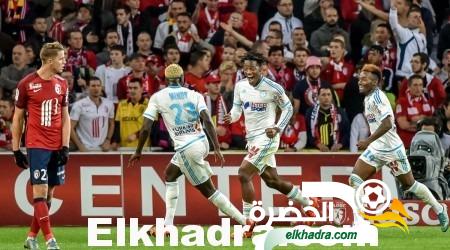 مارسيليا يفوز على ليل في الجولة 11 من الدوري الفرنسي