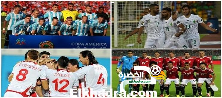 المنتخب الجزائري يواصل تربعه على عرش الكرة العربية و الافريقية 5