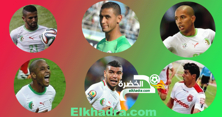 6 من نجوم الخضر على لائحة المرشحين للتنافس على جائزة أحسن لاعب إفريقي 1