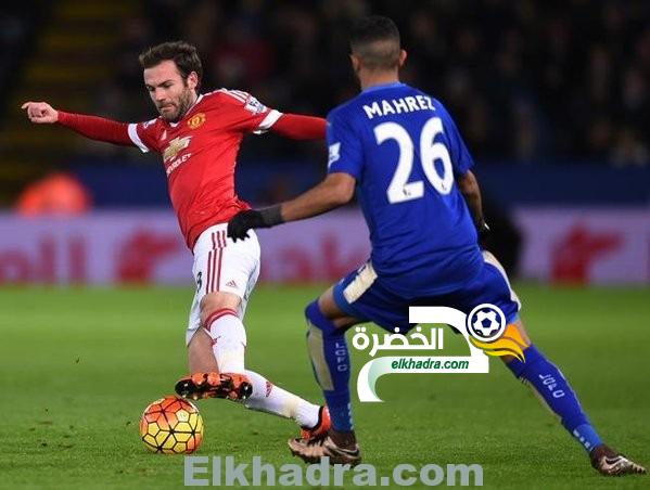 محرز و ليستر يفرضان التعادل على مانشستر يونايتد في قمة الجولة 14 من الدوري الإنجليزي