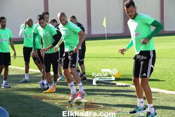 بالصور .. تحضيرات المنتخب الجزائري قبل مباراة تنزانيا ضمن تصفيات مونديال 2018 بروسيا